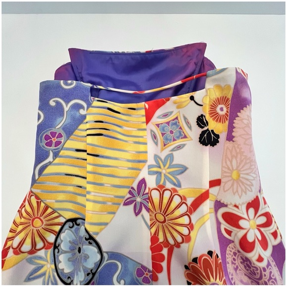 David Meister Floral Strapless Dress Size 8 - Picture 9 of 16